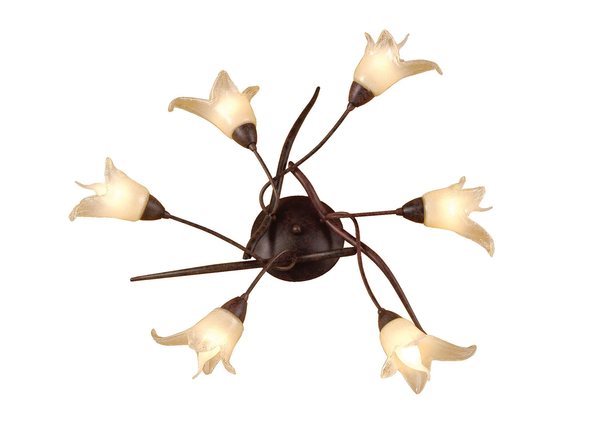 M4354  Florida Ceiling Flush 6 Light